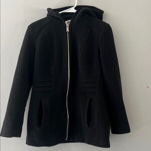 Anne Klein Black Zip-Up Jacket